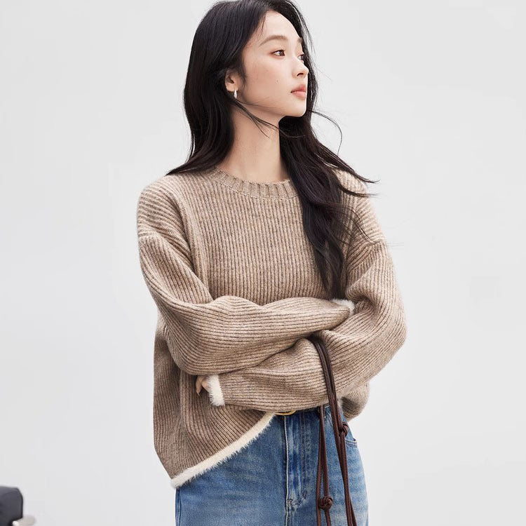 Femme Blød Struktureret Pullover Stilla