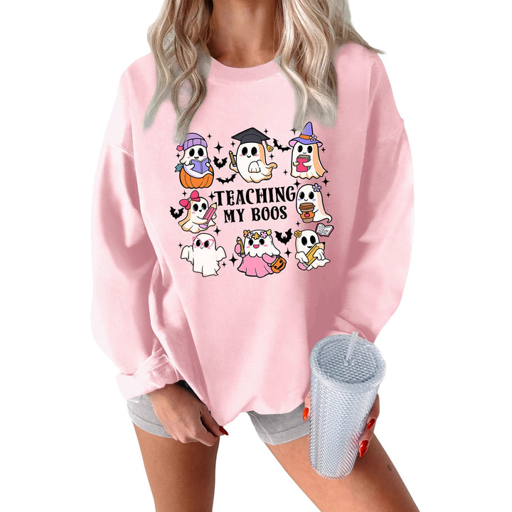 Dame sweatshirt med legende Halloween design og afslappet pasform Stilla