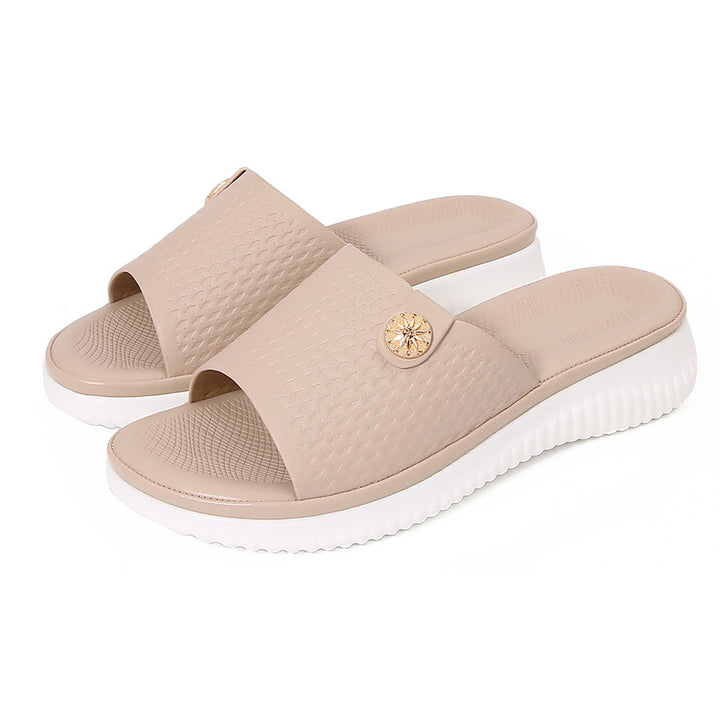 Dame Pantofler med moderne design og komfortabelt fodseng Stilla