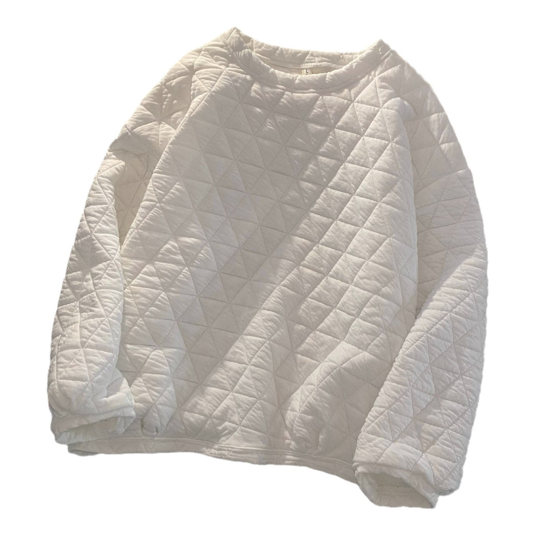 Femme quiltet komfort sweatshirt Stilla