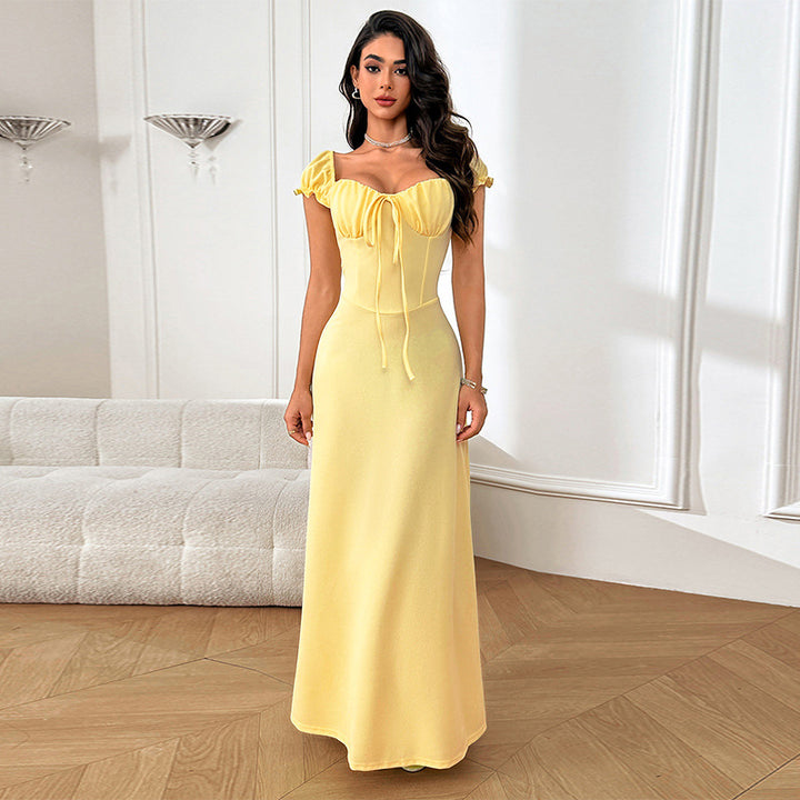 Dame elegant maxikjole med tidløs design Skovae