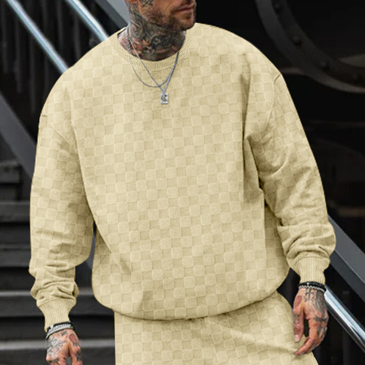 Herrer afslappet sweater med moderne oversized snit Stilla