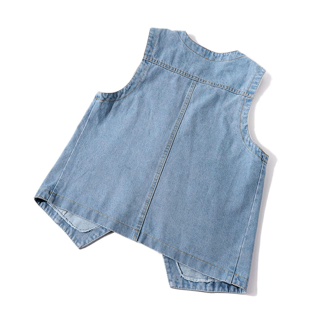 Dame Jeansvest Stilla