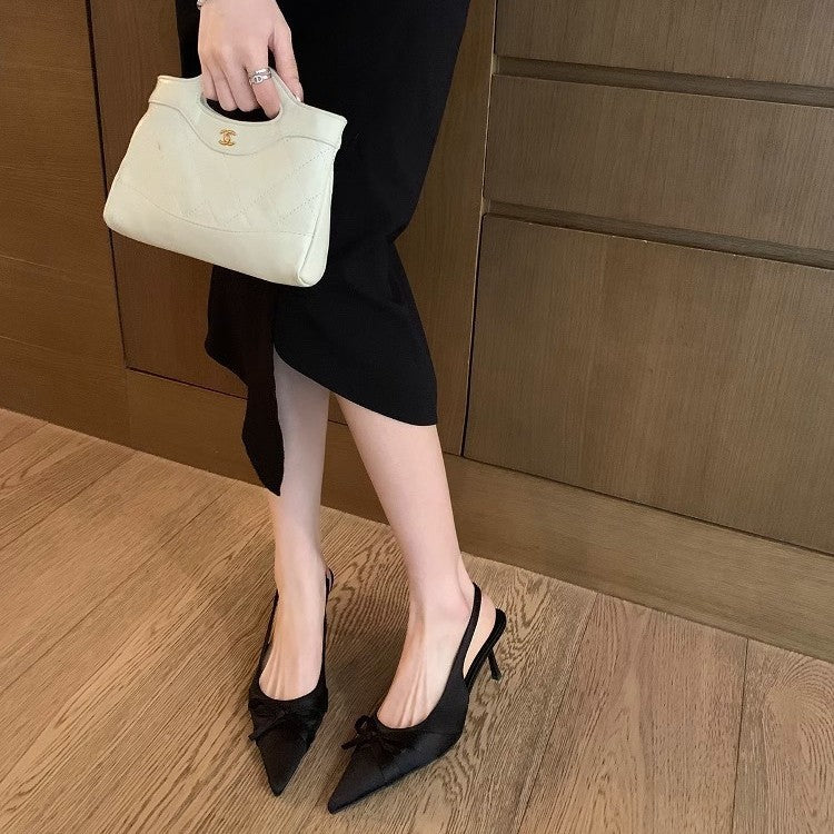 Dame Elegant Slingback Hæl Pumps Stilla