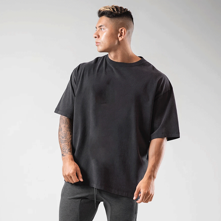 Herrer Oversize T-shirt Stilla