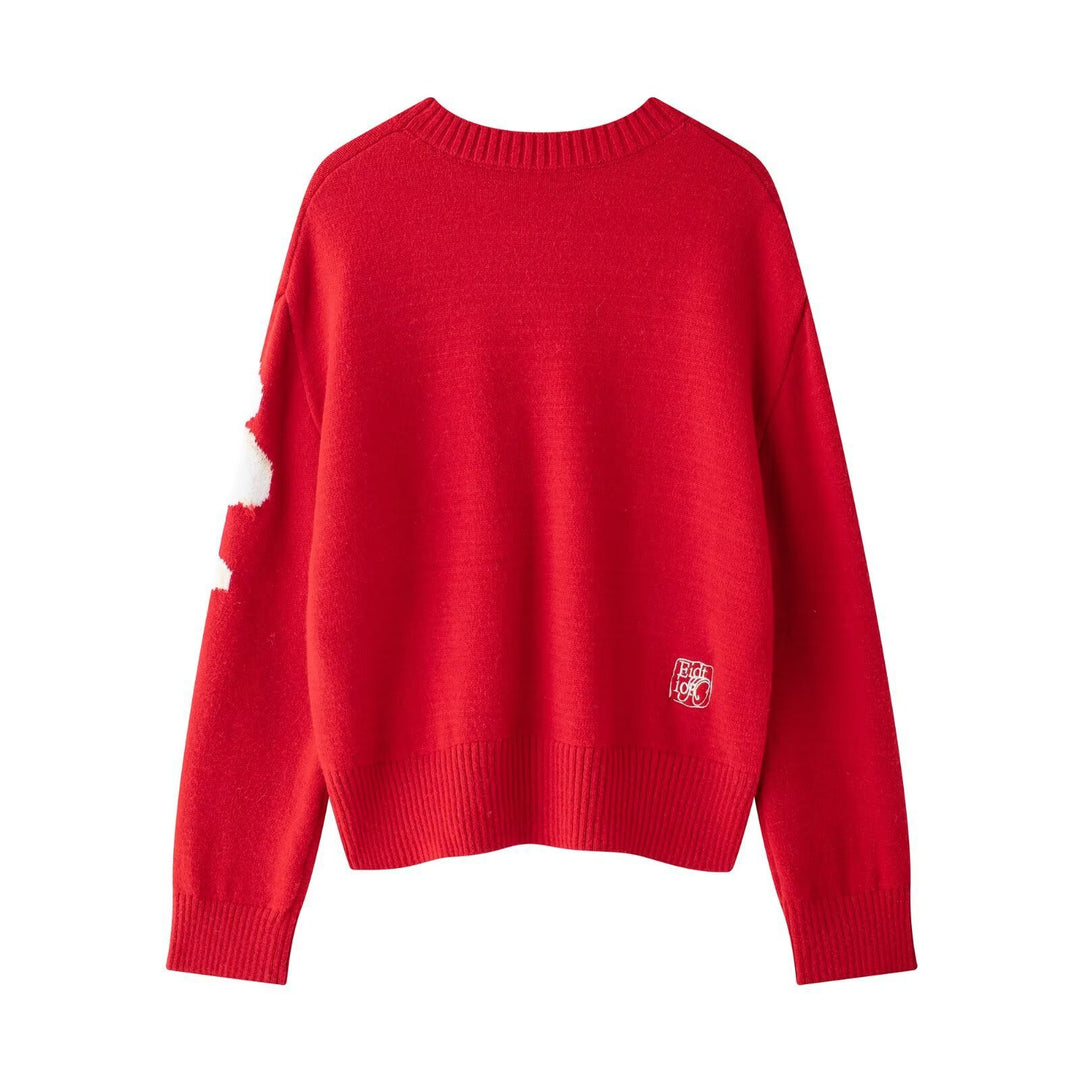 Dame Floral mønstret pullover Stilla