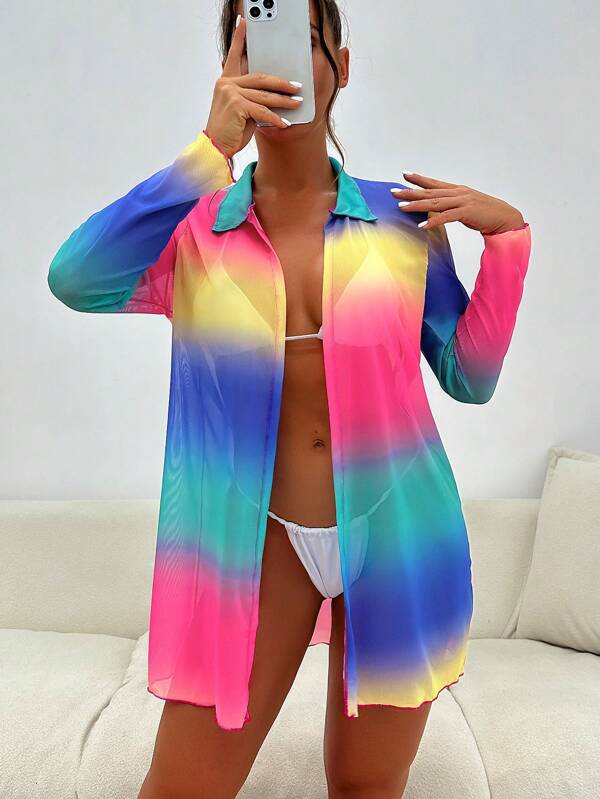 Dame Longsleeve Skjorte Bluse Stilla