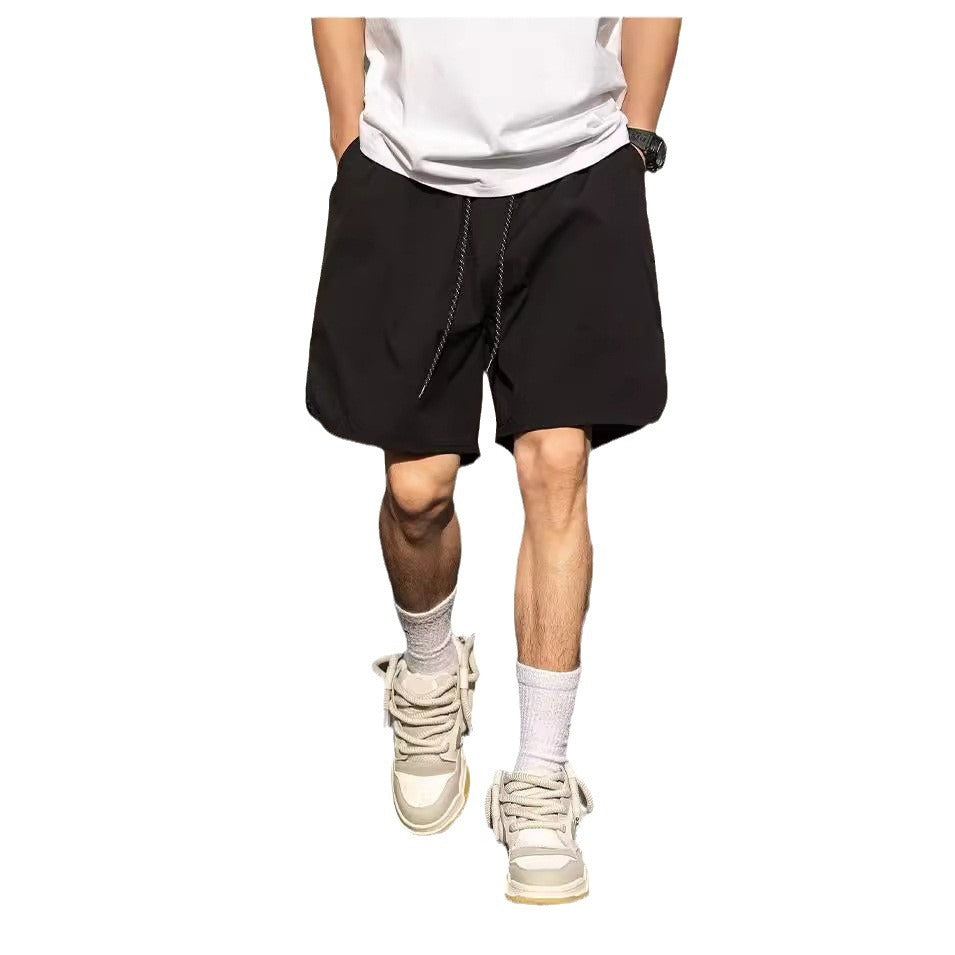 Herrer sporty shorts med elastisk talje og justerbart snoretræk Stilla