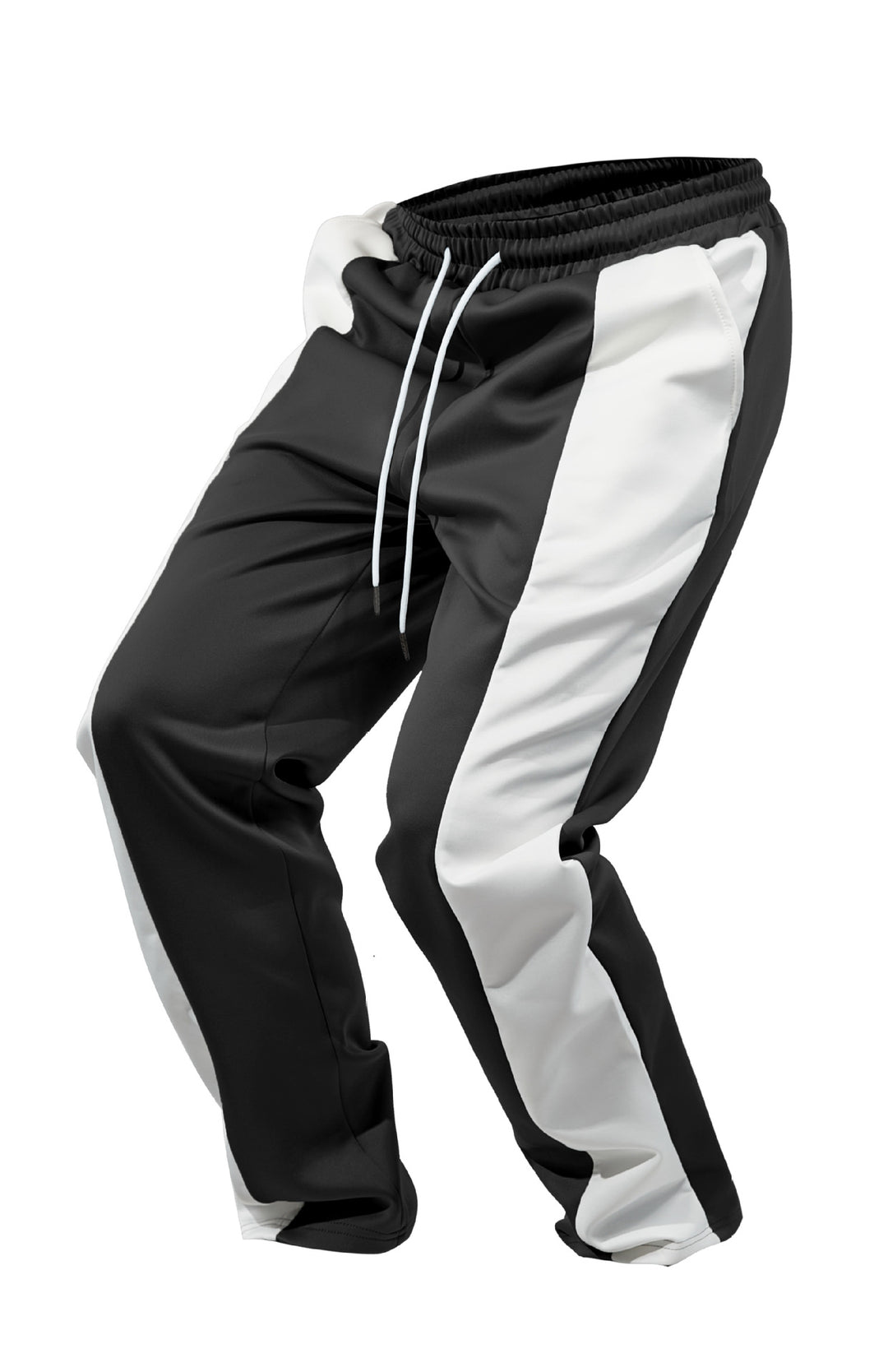 Herrer Sporty Joggingbukser med praktiske sidelommer og elastisk talje Stilla