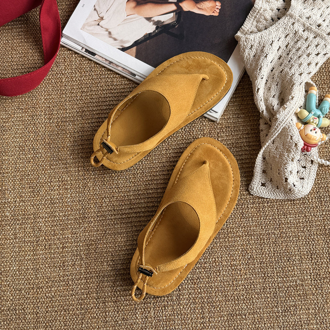 Femme Stilfulde Komfort Tå Bånd Sandaler Stilla