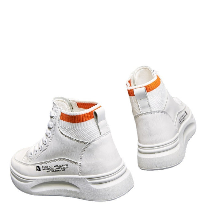 Dame Sneakers med støddæmpende sål og slidstærke overmaterialer Stilla