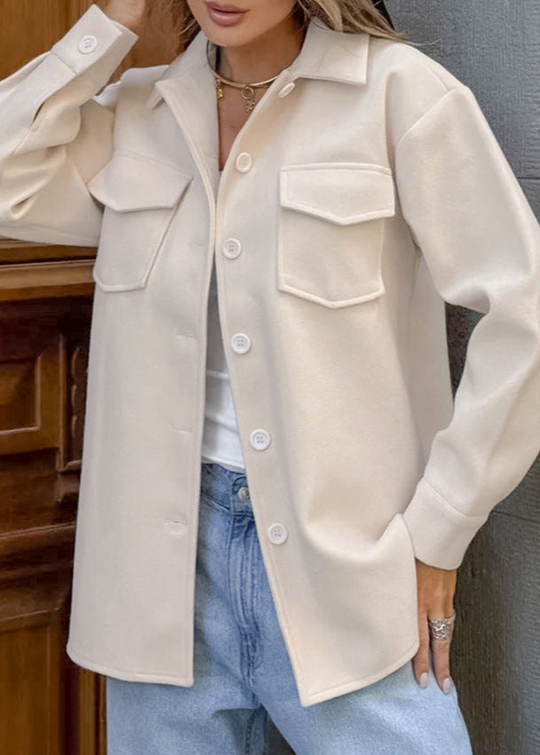 Stilla | Haven - Uld-blanding Overshirt