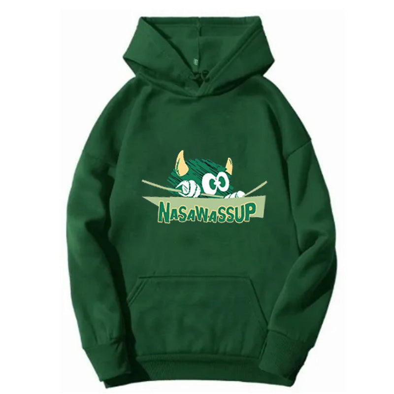 Dame hoodie med legende motiv Skovae