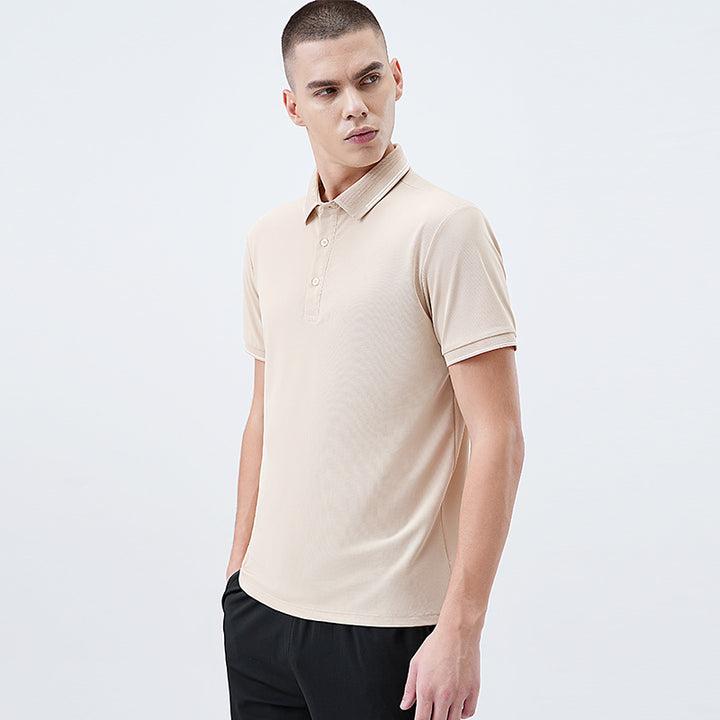 Herren Poloshirt med åndbar og fugtregulerende teknologi Stilla