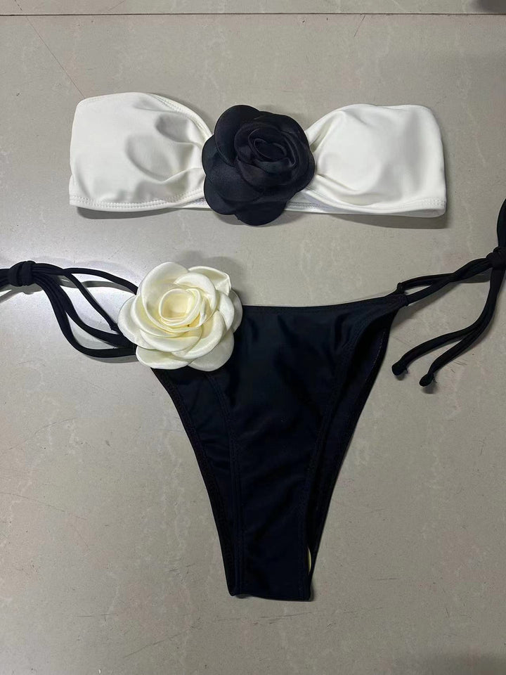 Dame Floral Smykket To-delt Bikini-Sæt Stilla
