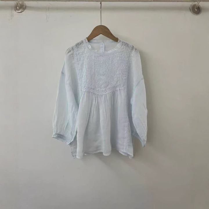 Femme Delicate Spidset Bluse Stilla