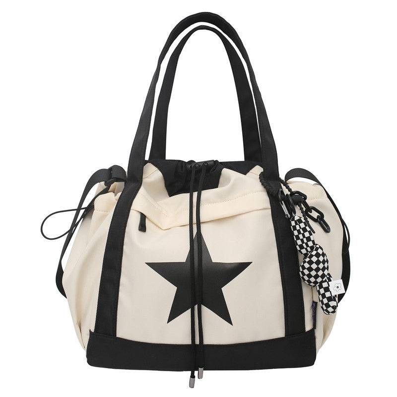 Femme Stilfuld Canvas Shoppe taske Stilla