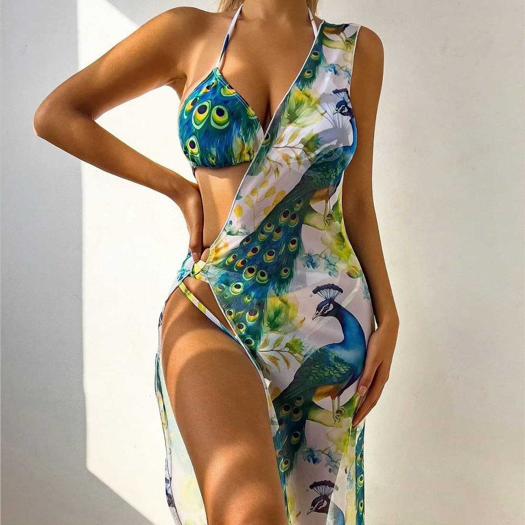 Dame bikinisæt med elegant indpakning og eksotisk design Stilla