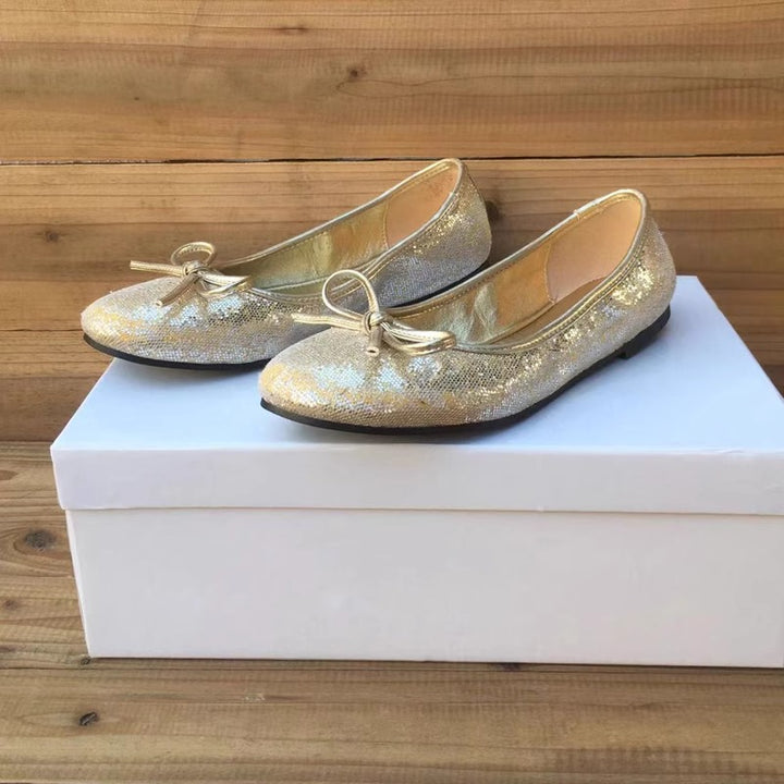 Dame Balletstil Flade Sko med elegant Sløjfedetalje Stilla