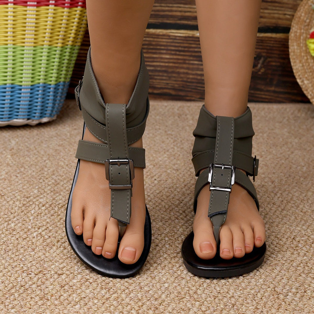 Dame sandaler med justerbare remme og anatomisk formet sål Stilla