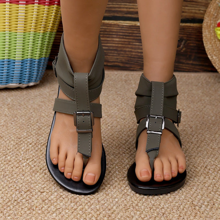 Dame sandaler med justerbare remme og anatomisk formet sål Stilla