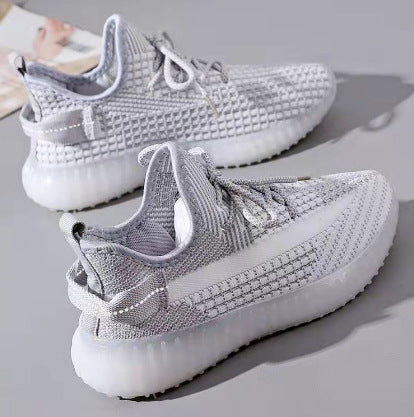 Dame åndbare sneakers med fleksibelt mesh-overmateriale og skridsikker sål Stilla