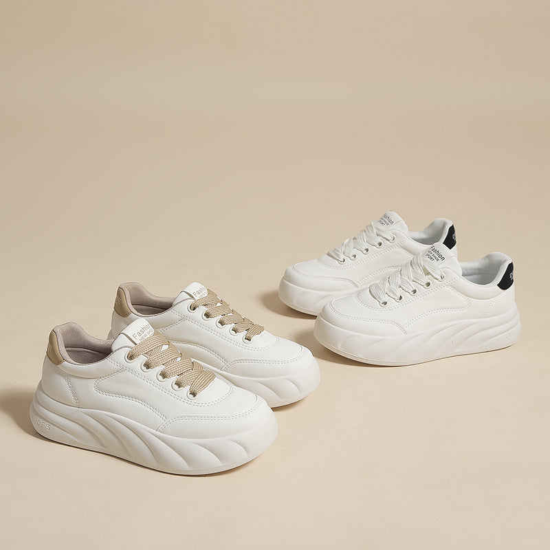 Dame platform-sneakers med innovativ dæmpningsteknologi og modebevidst design Stilla