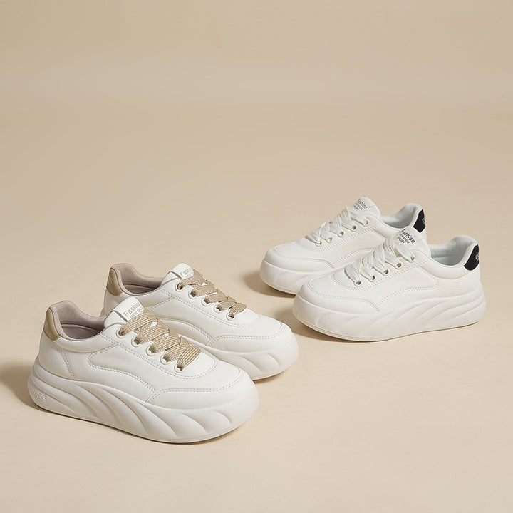 Dame platform-sneakers med innovativ dæmpningsteknologi og modebevidst design Stilla