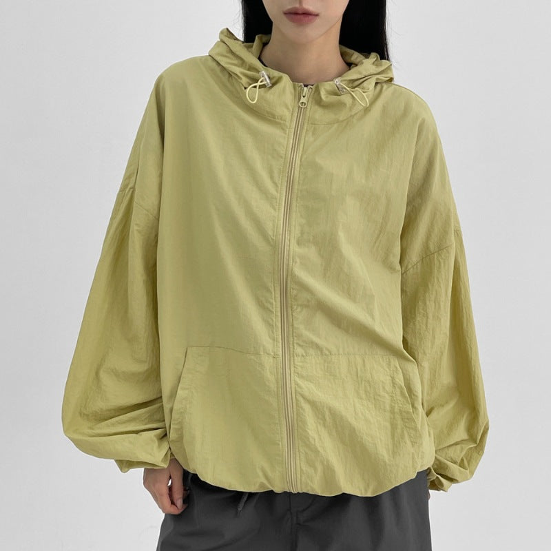 Kvindernes lette oversized overgangsjakke Stilla
