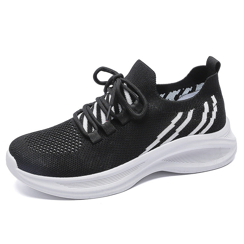 Dame Åndedrætsvenlige Sneakers med fleksibel Sål og moderne Design Stilla
