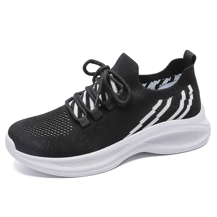Dame Åndedrætsvenlige Sneakers med fleksibel Sål og moderne Design Stilla