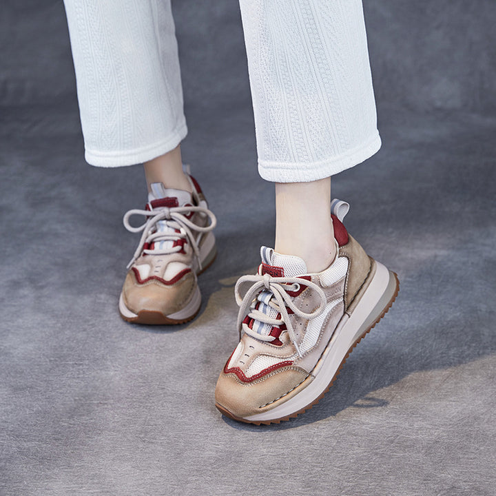 Dame stilfulde fritids sneakers Stilla