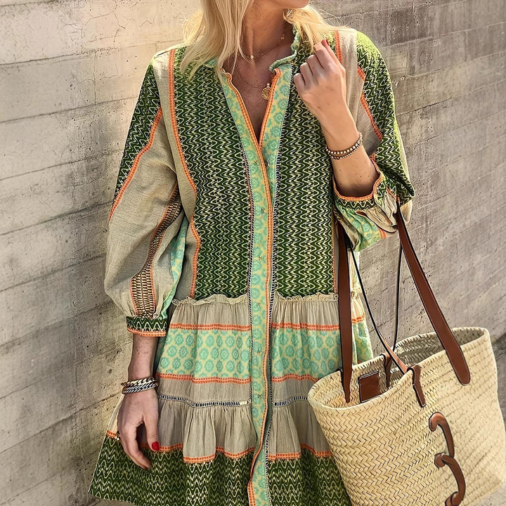 Femme Bohemian Midi Kjole Stilla