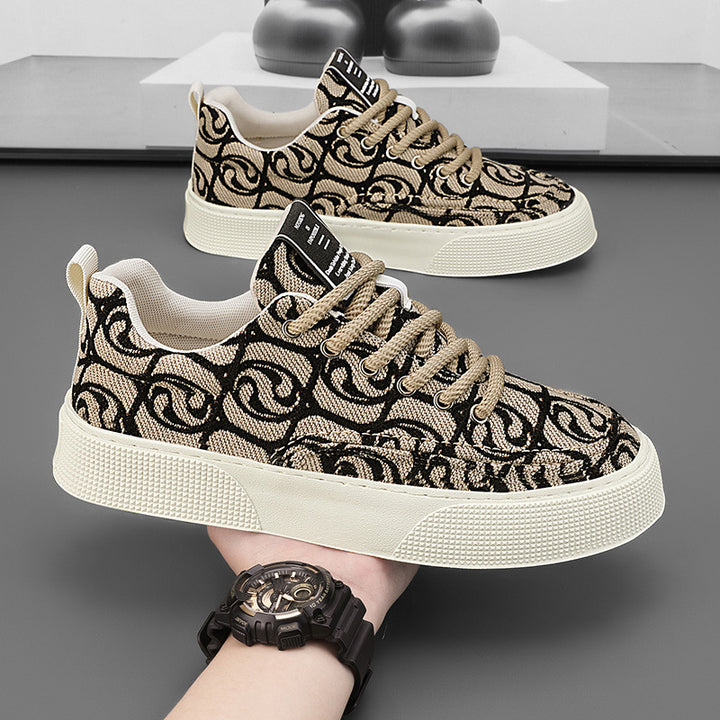 Dame Tekstureret Løse Snørebånd Sneakers Stilla