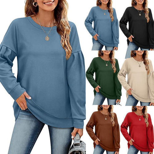 Dame Oversized Sweatshirt med Puffærmer Stilla
