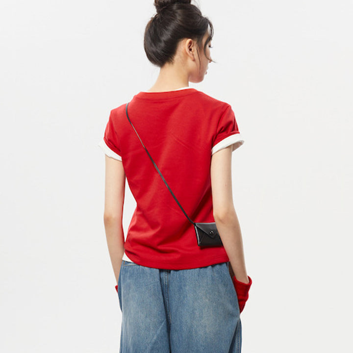 Kvinders casual T-shirt med moderne snit Stilla