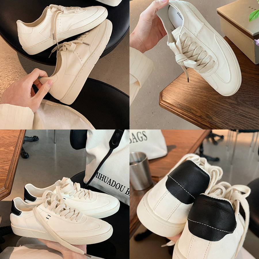 Dame Fritid Low-Top Sneakers med let åndbart design Stilla