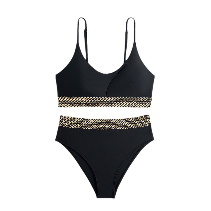 Dame bikini-sæt med elegant bæltebånd og kvalitetsstof Stilla