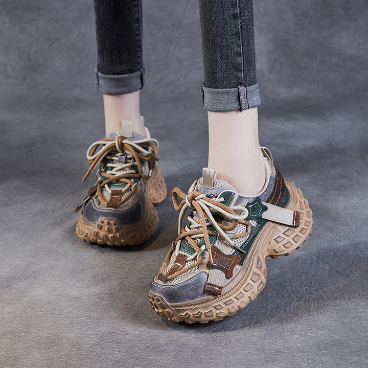 Herrer Outdoor Sport Sneakers med robust traction sål Stilla