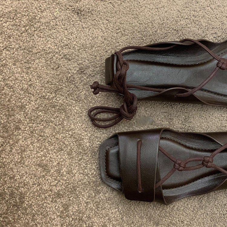 Kvinder Open-Toe Komfort Slide Sandaler med justerbare stropper Stilla