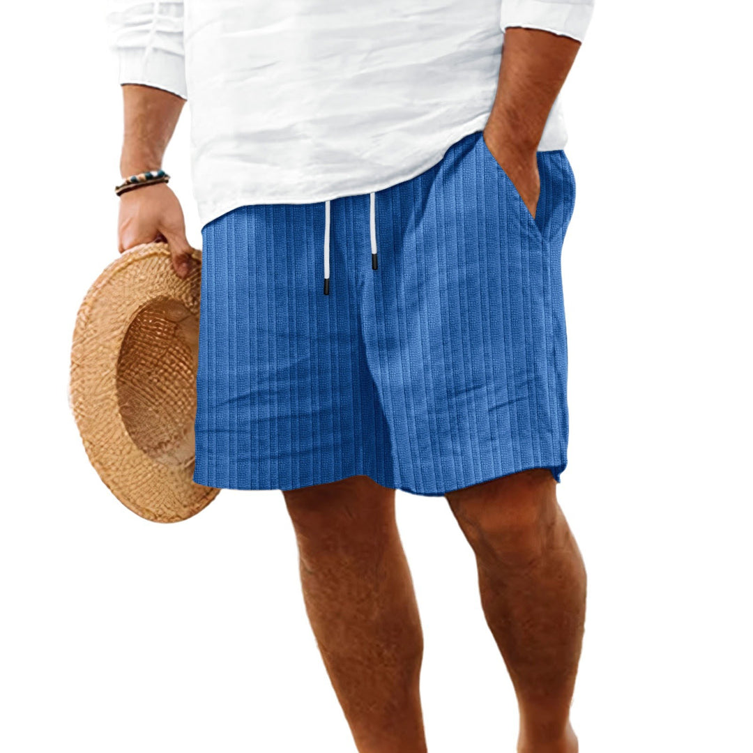 Herrer fritids strandshorts med strækbar snor Stilla