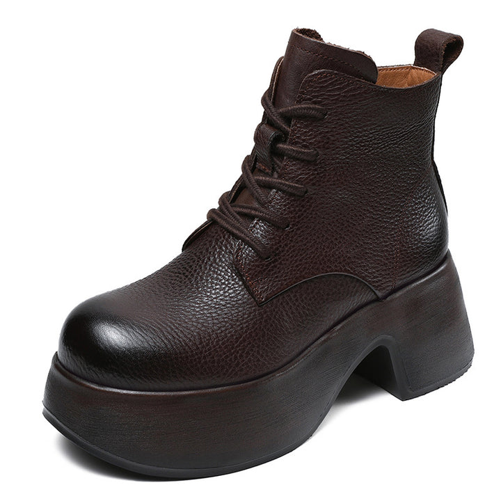 Femme Chunky Heel Ankelstøvler Stilla
