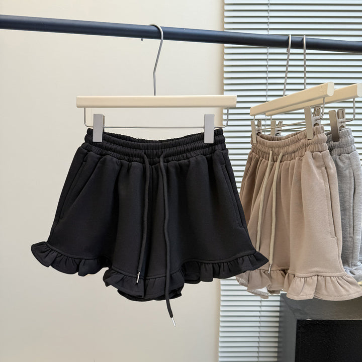 Femme Rynkekant Lounge Shorts Stilla