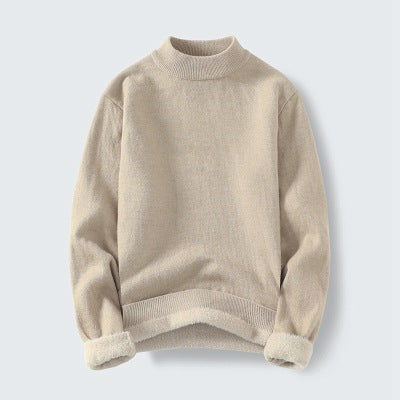 Herrer Ståkrave Behagelig Pullover Sweater Stilla