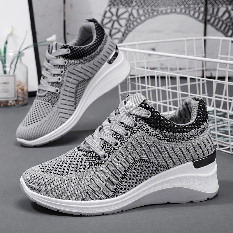 Femme Højtydende Strik-Løbesneaker Stilla