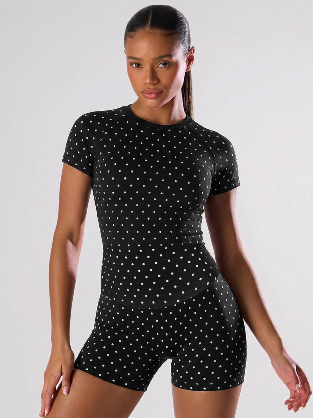 Dame Sportslig Jumpsuit med Rynker og Justerbare Stropper Skovae