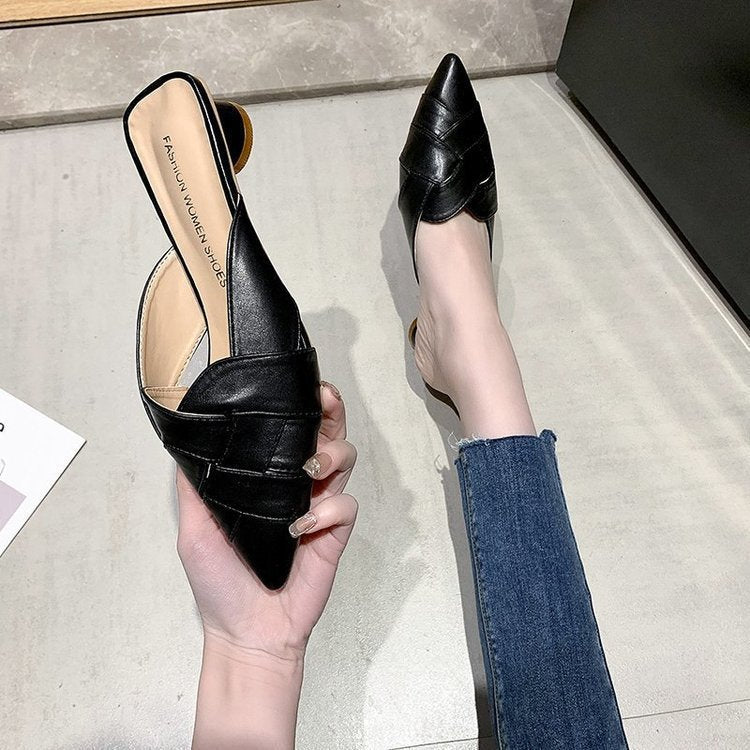 Dame ballerinaer med stilfuldt flettet design og komfortabelt fodsenge Stilla