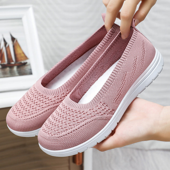 Femme Letvægts Strik Komfort Slip-On Sneakers Stilla