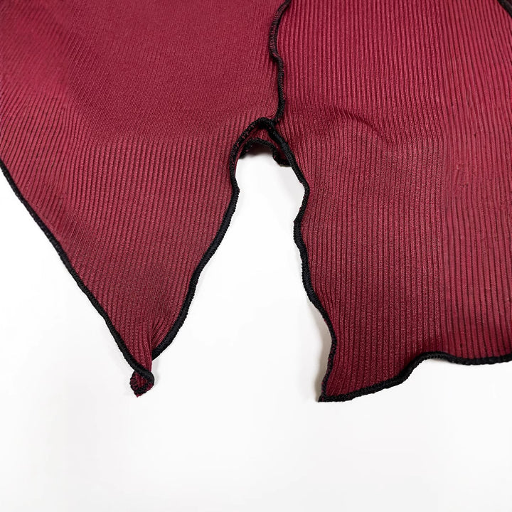 Dame Slim-Fit Langærmet skjorte med asymmetrisk kant og fine detaljer Stilla