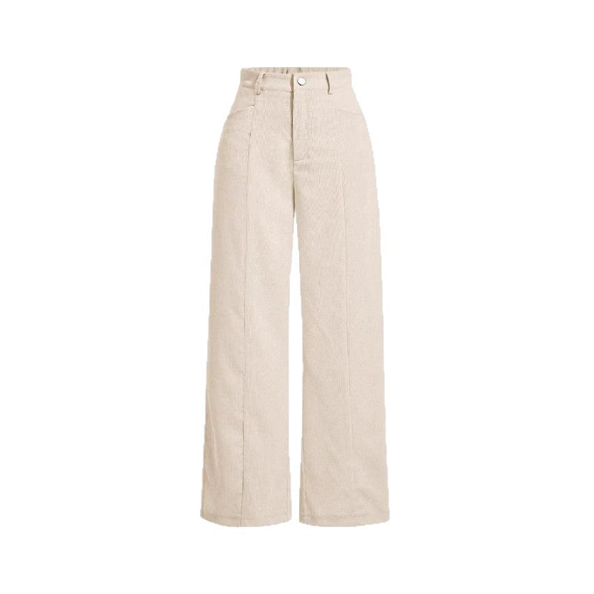 Dame brede High-Waist-bukser Skovae